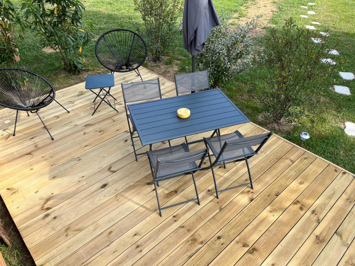 Vila Domaine Des Galinaces Roulotte La Roussette 2-4P Marigny-les-Reullee Exteriér fotografie