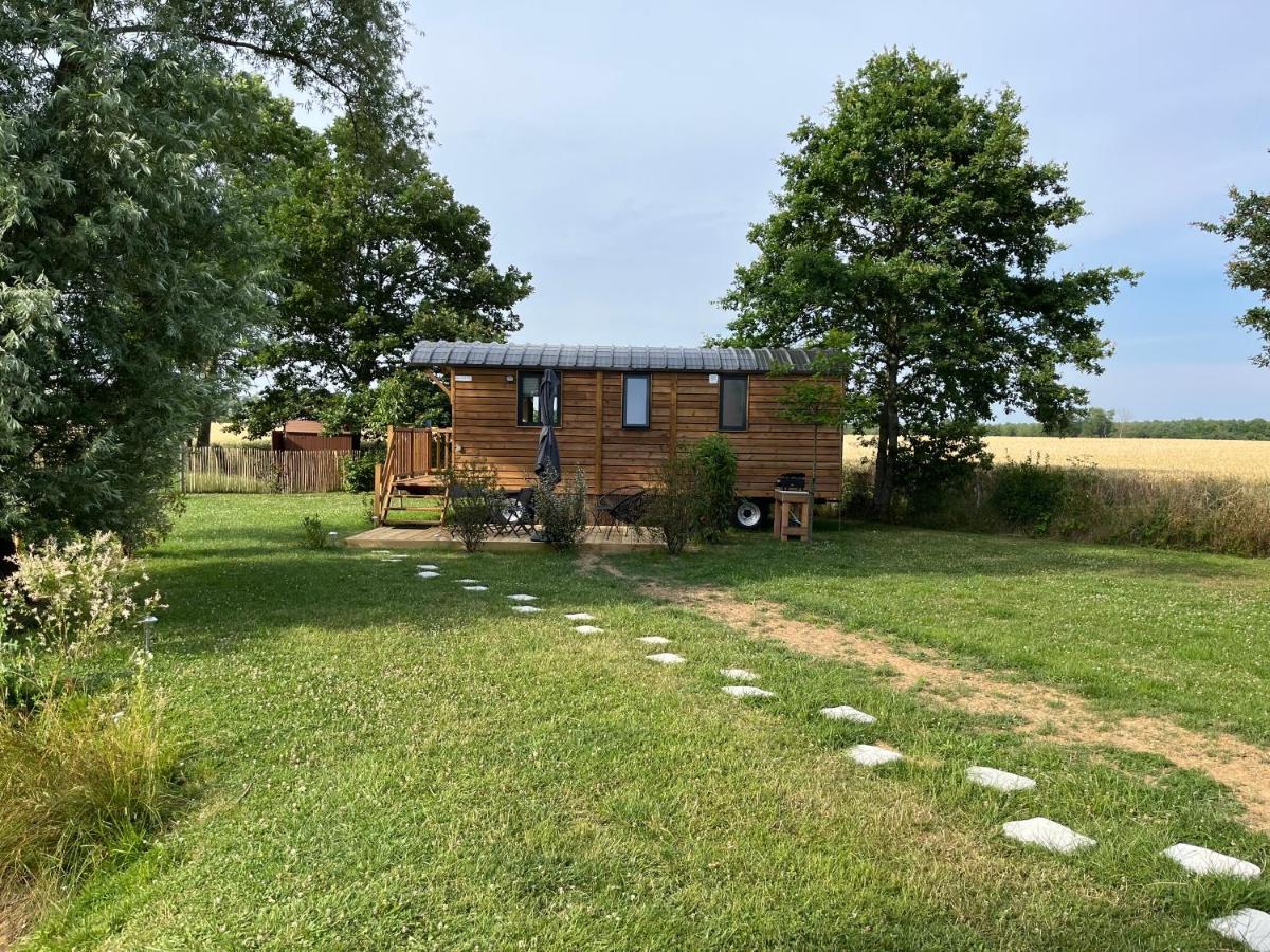 Vila Domaine Des Galinaces Roulotte La Roussette 2-4P Marigny-les-Reullee Exteriér fotografie
